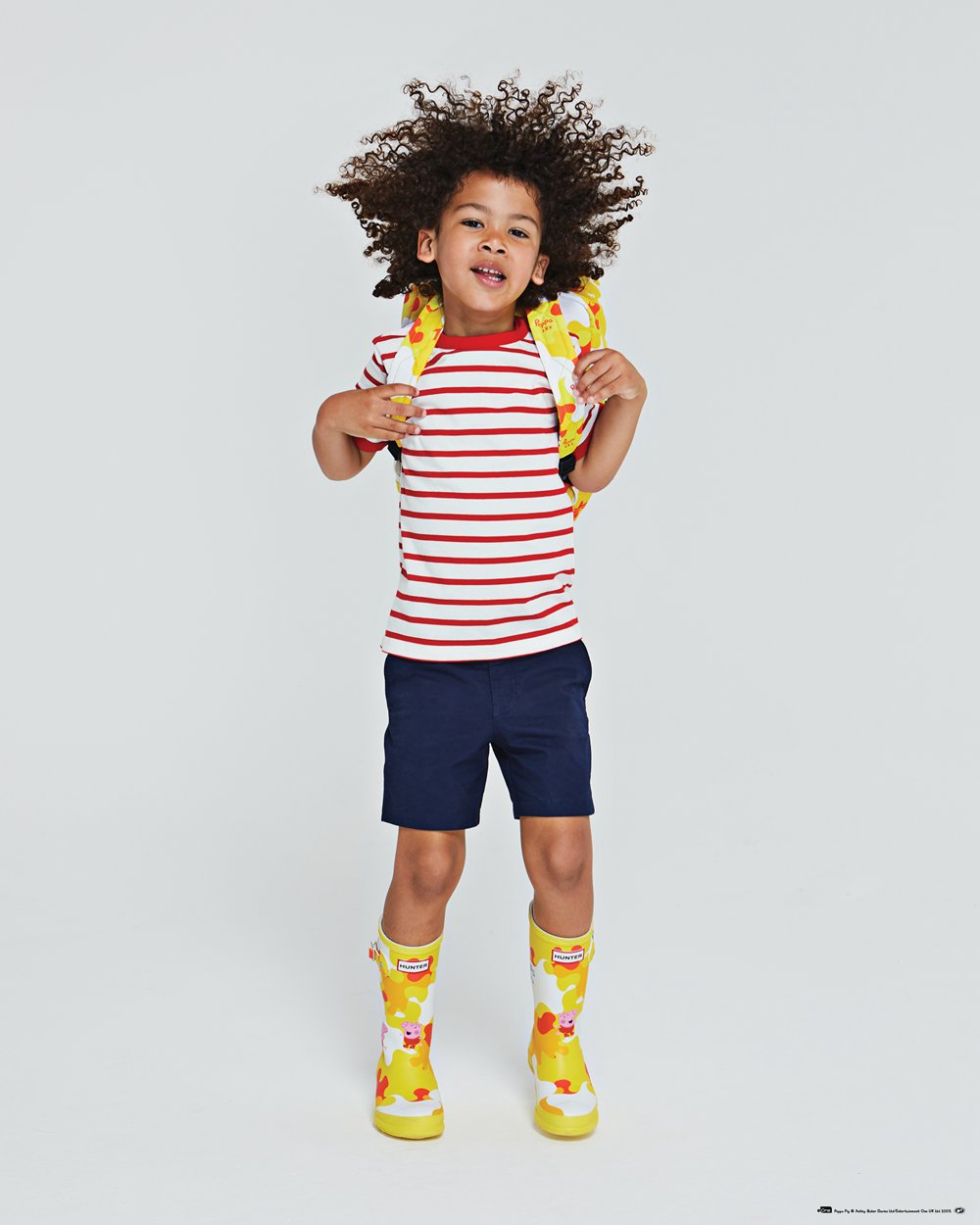 Galochas Hunter Criança Amarelas - Original Little Peppa Pig - 85MREKSGI